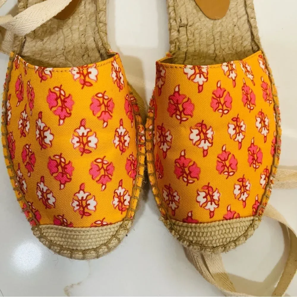J. Crew Floral Espadrilles